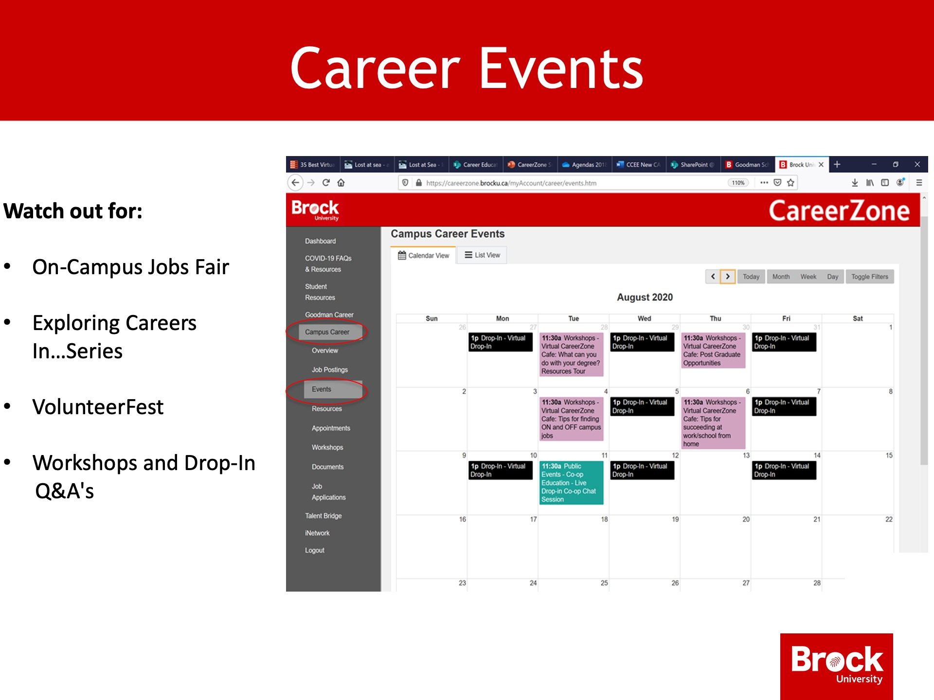 Career Events