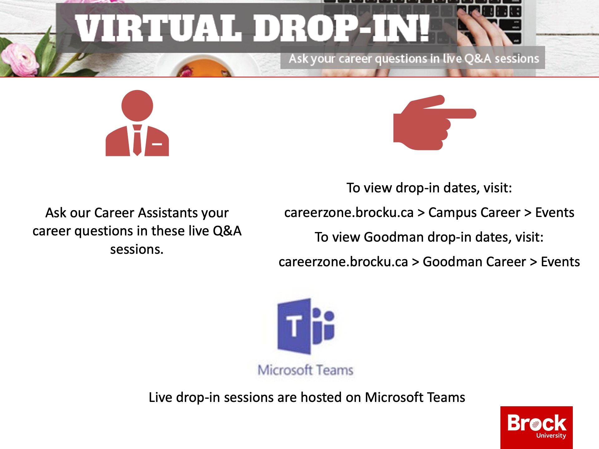 Information about virtual drop-in