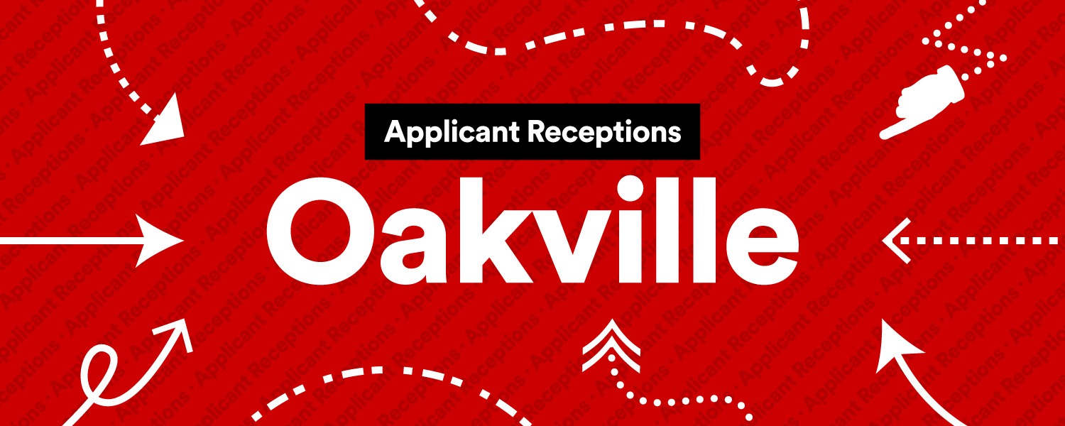 Applicant Receptions - Oakville